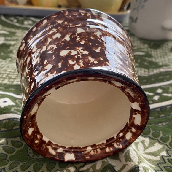 Stangl Hand Painted Sugar Bowl. Sponge ware Effect. Pottery looks new. Pristine - Picture 5 of 13